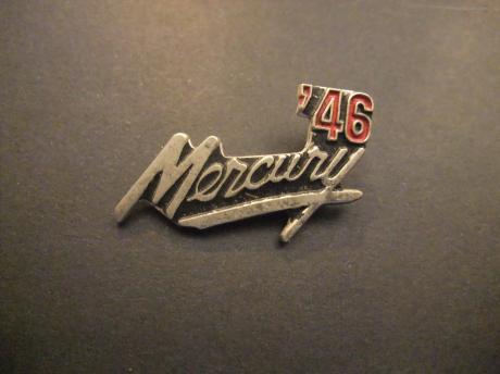 Mercury Amerikaans automerk oldtimer 1946 logo